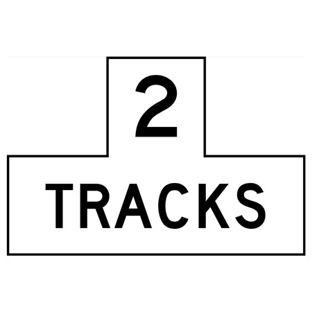 Sign Solutions Usa 18 in Height, 27 in Width, Aluminum, Horizontal Rectangle DUS08HWT2718R15-2P